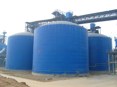 东台水泥钢板库改造